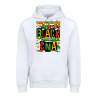 White unapologetically pretty black and educated cna zillion Urban Hoodie - Zillion Design Studio