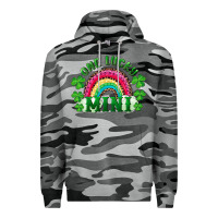 Slate Camo St. Patrick's Day One Lucky Mini Premium Hoodie - RanaPortraitStore