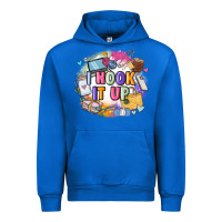 Cobalt i hook it up  sewing Urban Hoodie - Zillion Design Studio
