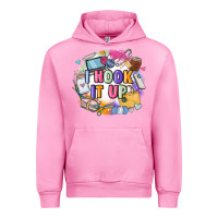 Fuchsia Pink i hook it up  sewing Urban Hoodie - Zillion Design Studio