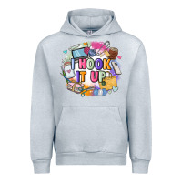 Heather Grey i hook it up  sewing Urban Hoodie - Zillion Design Studio