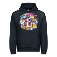 Navy i hook it up  sewing Urban Hoodie - Zillion Design Studio