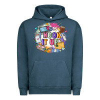 Pigment Midnight Navy i hook it up  sewing Urban Hoodie - Zillion Design Studio
