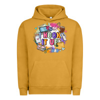 Pigment Peanut Butter i hook it up  sewing Urban Hoodie - Zillion Design Studio