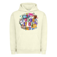 Pigment Pistachio i hook it up  sewing Urban Hoodie - Zillion Design Studio