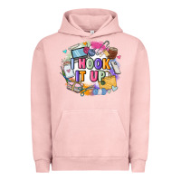 Pigment Salmon i hook it up  sewing Urban Hoodie - Zillion Design Studio