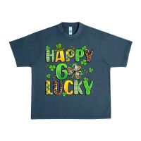 Midnight Navy happy go lucky Urban Heavy Tee - Artiststas