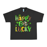 Pigment Black happy go lucky Urban Heavy Tee - Artiststas