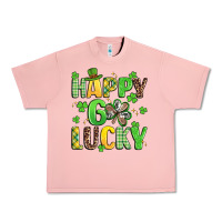 Salmon happy go lucky Urban Heavy Tee - Artiststas