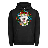 Pigment Black Christmas Husky Urban Hoodie - RanaPortraitStore