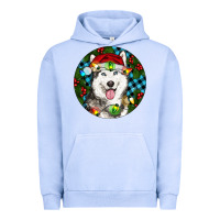 Pigment Grape Ice Christmas Husky Urban Hoodie - RanaPortraitStore