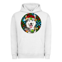 Pigment Lunar Rock Christmas Husky Urban Hoodie - RanaPortraitStore