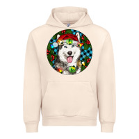 Sandshell Christmas Husky Urban Hoodie - RanaPortraitStore