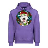 Tulip Christmas Husky Urban Hoodie - RanaPortraitStore
