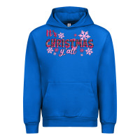 Cobalt It's Christmas Y'all Season Pink Christmas Urban Hoodie - RanaPortraitStore