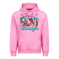 Fuchsia Pink that bow though Urban Hoodie - texasbilliewilder