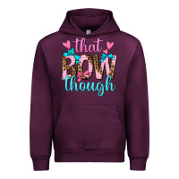 Mauve Wine that bow though Urban Hoodie - texasbilliewilder