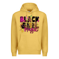 Antique Gold black girl magic Premium Hoodie - Zillion Design Studio