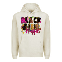 Oatmeal Heather black girl magic Premium Hoodie - Zillion Design Studio
