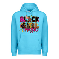 Ocean Blue black girl magic Premium Hoodie - Zillion Design Studio