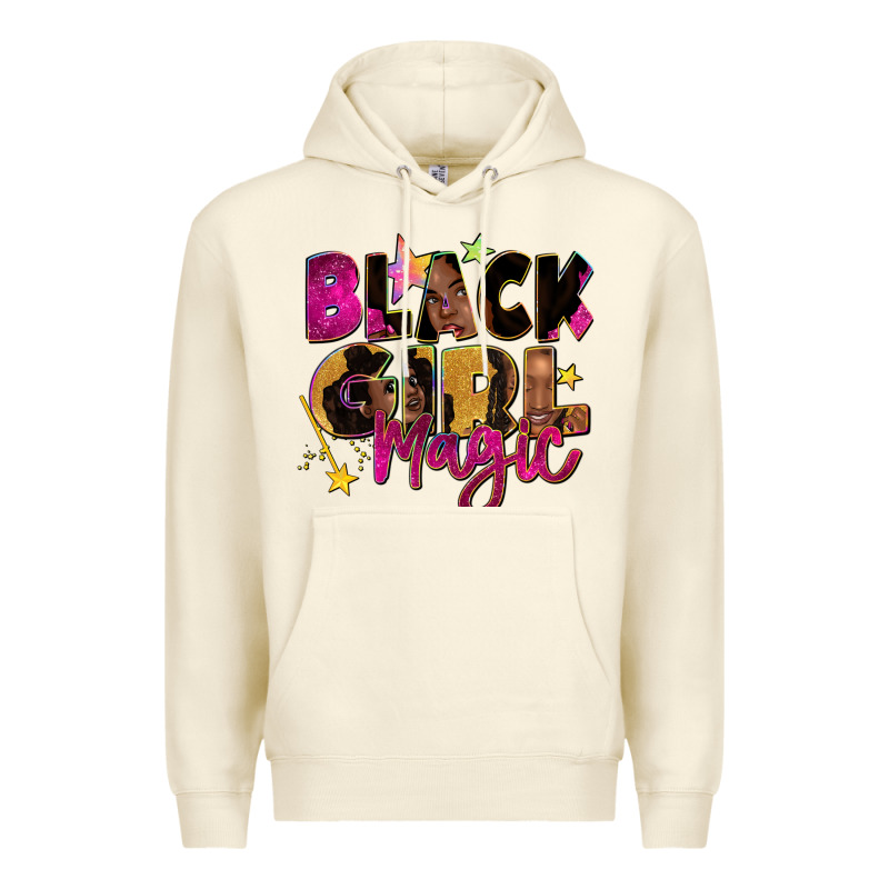 Black Girl Magic Premium Hoodie by Zillion Design Studio | Teevron