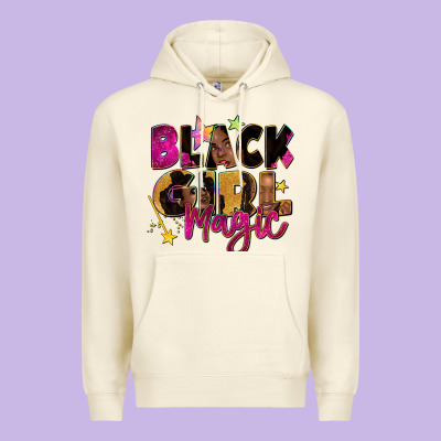 Black Girl Magic Premium Hoodie Designed By Zillion Design Studio