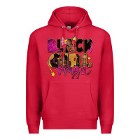 Cardinal black girl magic Premium Hoodie - Zillion Design Studio