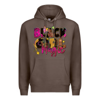 Coffee black girl magic Premium Hoodie - Zillion Design Studio