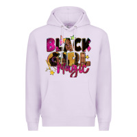 Lilac black girl magic Premium Hoodie - Zillion Design Studio