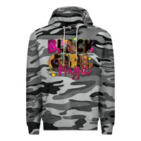 Slate Camo black girl magic Premium Hoodie - Zillion Design Studio