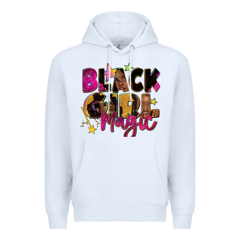 Black Girl Magic Premium Hoodie by Zillion Design Studio | Teevron