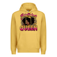 Antique Gold birthday queen Premium Hoodie - Zillion Design Studio