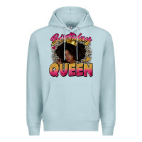 Blue Mist birthday queen Premium Hoodie - Zillion Design Studio