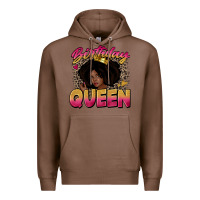 Chestnut birthday queen Premium Hoodie - Zillion Design Studio