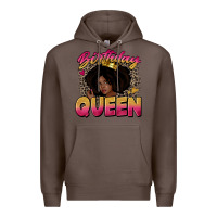 Coffee birthday queen Premium Hoodie - Zillion Design Studio