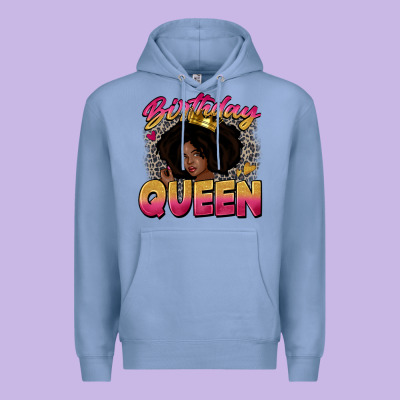 Birthday Queen Premium Hoodie Designed By Zillion Design Studio