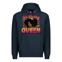 Navy birthday queen Premium Hoodie - Zillion Design Studio