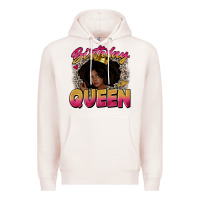 Pale Pink birthday queen Premium Hoodie - Zillion Design Studio