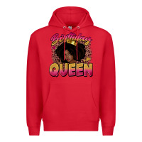 Red birthday queen Premium Hoodie - Zillion Design Studio