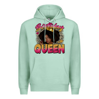 Seafoam birthday queen Premium Hoodie - Zillion Design Studio