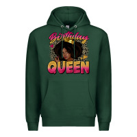Sports Green birthday queen Premium Hoodie - Zillion Design Studio