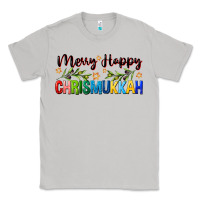Moon Dust merry happy chrismukkah with olive branch Classic Tee - FaDigitalArtStudio