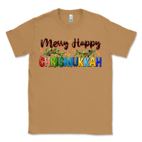 Toasted Coconut merry happy chrismukkah with olive branch Classic Tee - FaDigitalArtStudio