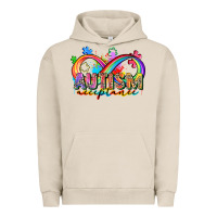 Pigment French Oak autism acceptance Urban Hoodie - Zillion Design Studio