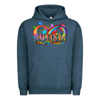 Pigment Midnight Navy autism acceptance Urban Hoodie - Zillion Design Studio