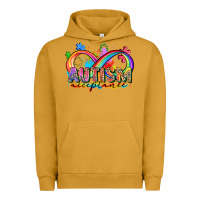 Pigment Peanut Butter autism acceptance Urban Hoodie - Zillion Design Studio