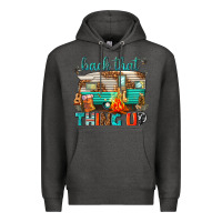 Charcoal Heather back that thing up Premium Hoodie - texasbilliewilder