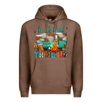 Chestnut back that thing up Premium Hoodie - texasbilliewilder