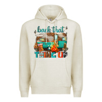 Oatmeal Heather back that thing up Premium Hoodie - texasbilliewilder