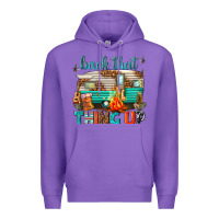 Purple back that thing up Premium Hoodie - texasbilliewilder